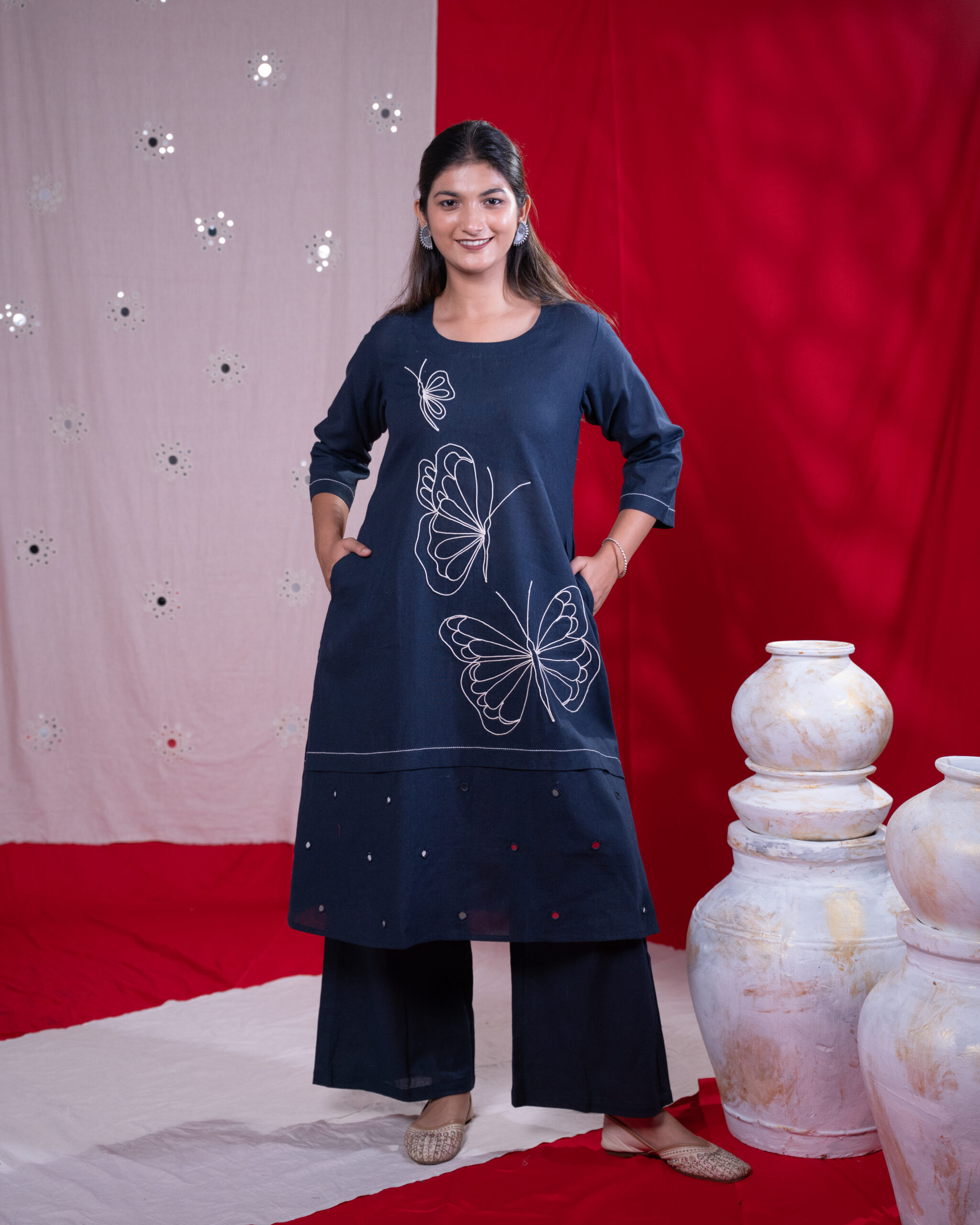 Butterfly Kurta Pair